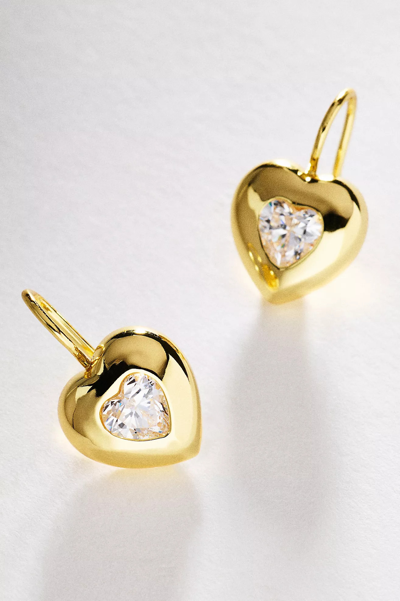 Goldbug Collection Puffy Heart Drop Earrings | Anthropologie (US)