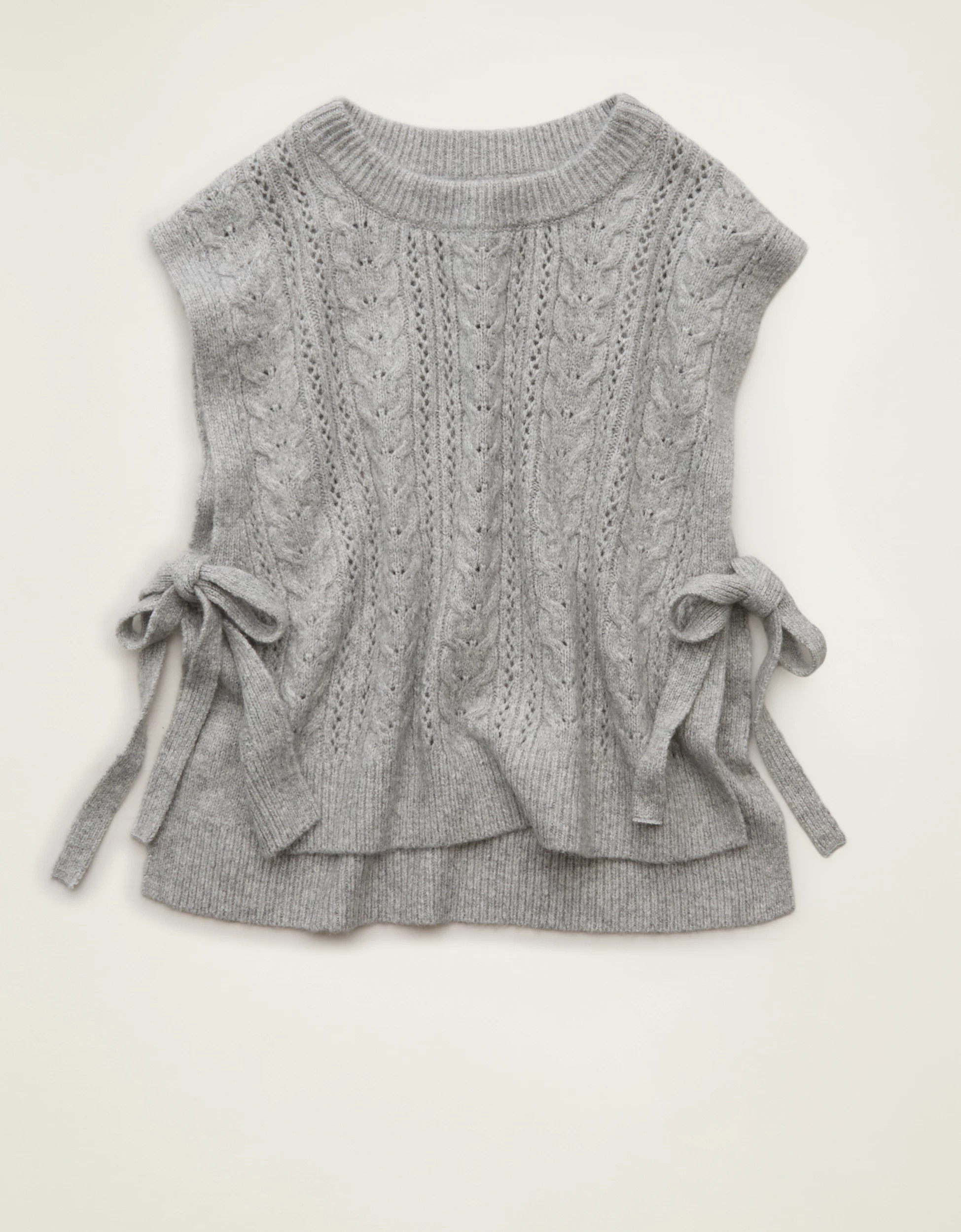 AE Whoa So Soft Cable Knit Vest | American Eagle Outfitters (US & CA)