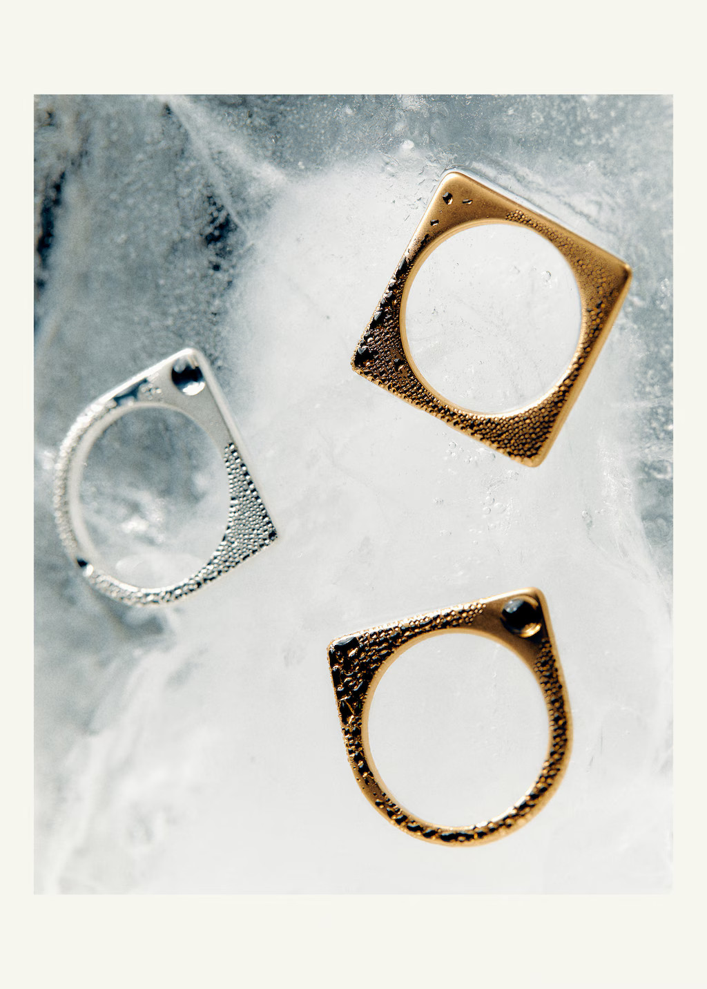 Pack of 3 combined rings | MANGO (US)