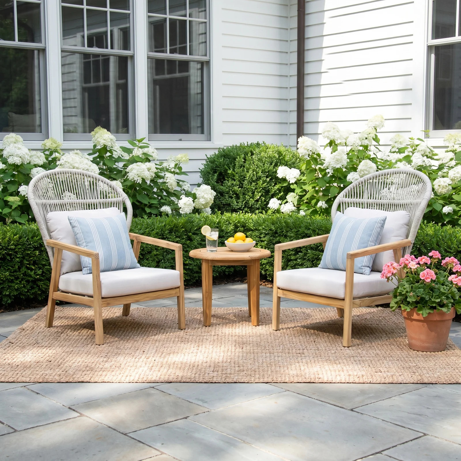 Joss & Main Florentia 3 Piece Seating Group with Cushions & Reviews | Joss & Main | Joss & Main