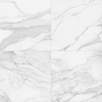 Satori Regent Statuario 24-in x 24-in Polished Porcelain Marble Look Floor and Wall Tile (3.87-sq... | Lowe's