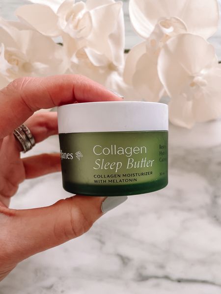 I recently added @goodjanesbeauty Collagen Sleep Butter with Melatonin to my evening skincare routine and I’m obsessed! The rich, buttery texture feels amazing on my dry skin, while the key ingredients of Melatonin, Vegan Collagen, Echinacea Stem Cells, Hyaluronic Acid, and Squalane  help to fight the signs of aging. Plus, it smalls amazing! 

I have a discount code!!! Take 20% off at GoodJanes.com using the code RACHAEL20.

#LTKfindsunder100 #LTKover40 #LTKbeauty