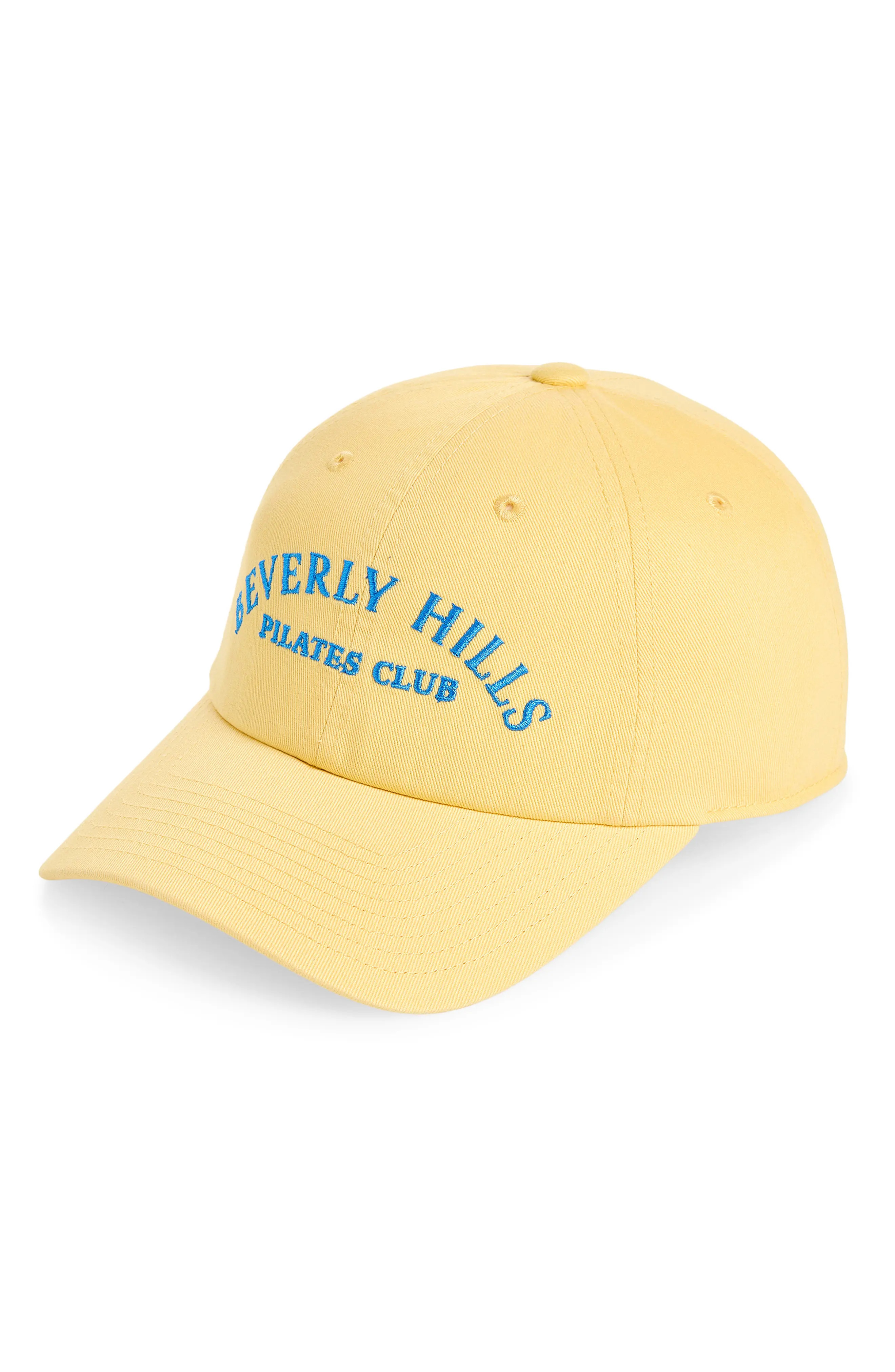 Beverly Hills Pilates Club Cotton Twill Baseball Cap (Women) | Nordstrom | Nordstrom