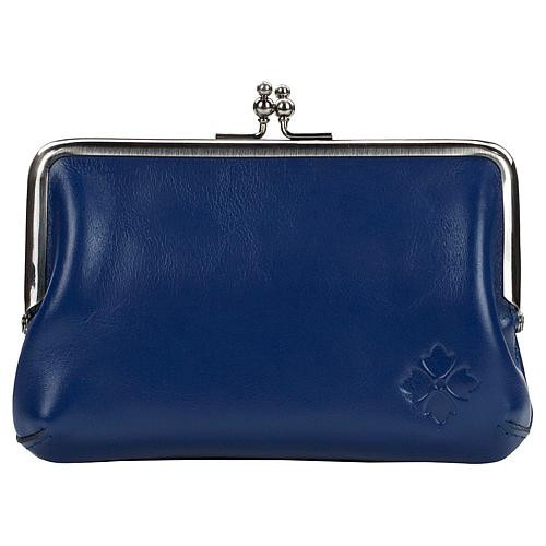 Patricia Nash Fira Frame Pouch - Blue | HSN