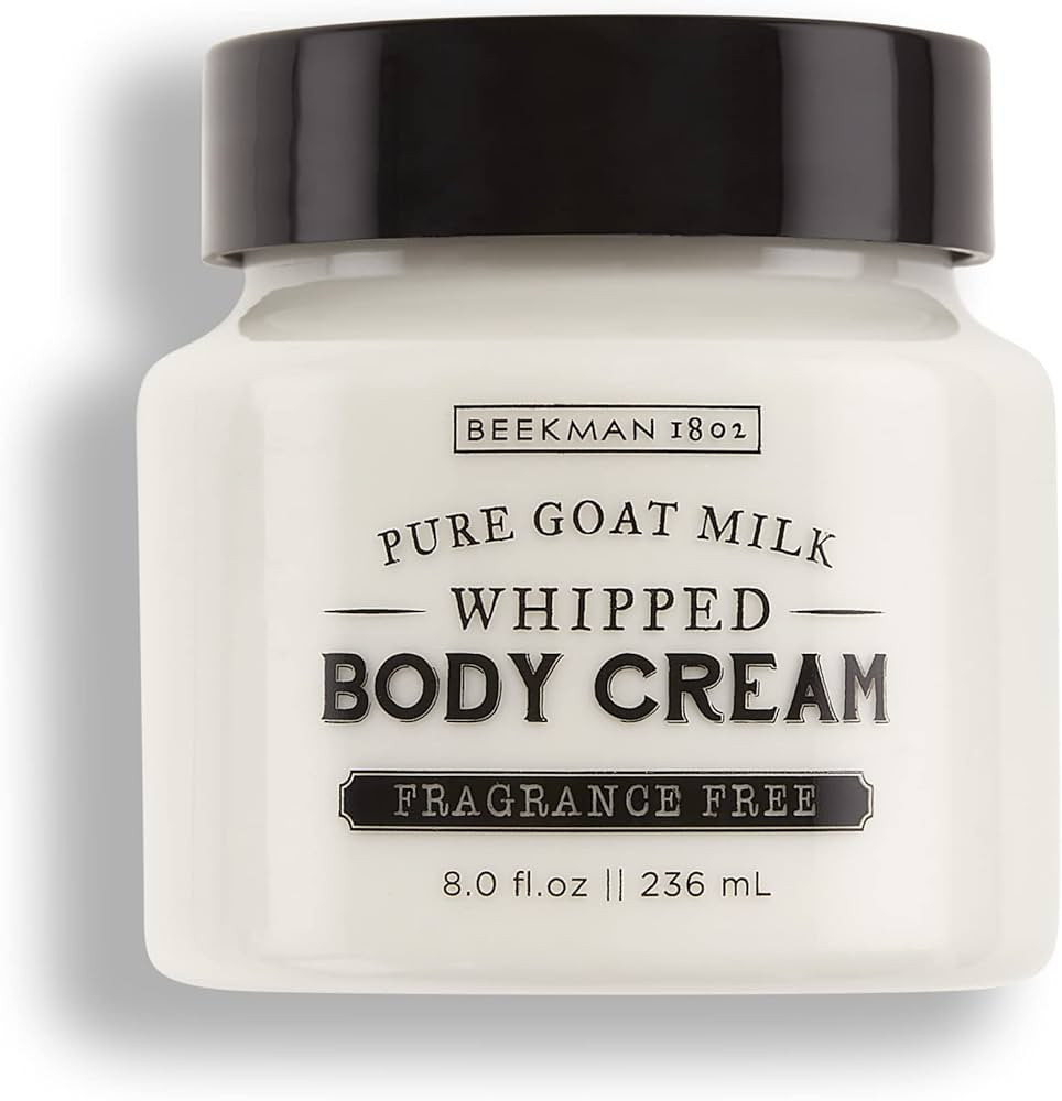 Beekman 1802 Whipped Body Cream - Pure Goat Milk Formula for Clear, Soft Skin - Good for Sensitiv... | Amazon (US)
