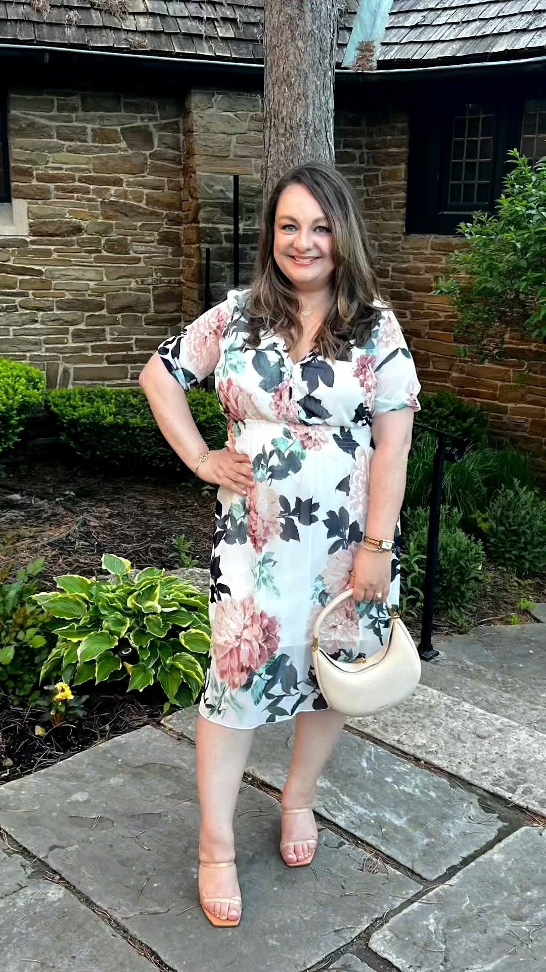 Fun family outing dinner and live band! I’m wearing an old floral cream dress that I linked secondhand or similar print!

#LTKdresses #LTKsummer #LTKdatenight