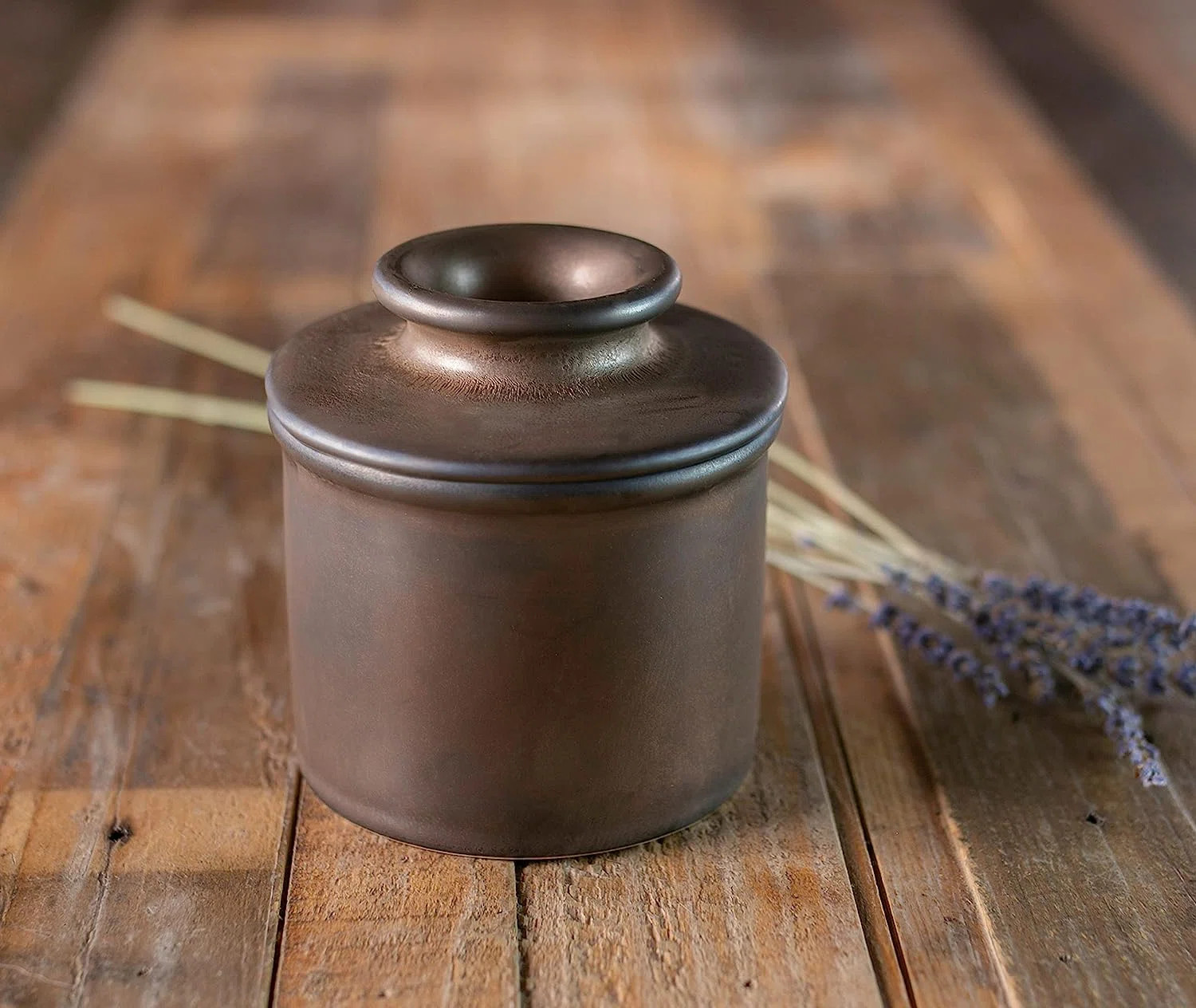 Butter Bell - The Original Butter Bell Crock - Specialty Collection - Bronze Matte (Reactive Glaz... | Wayfair North America