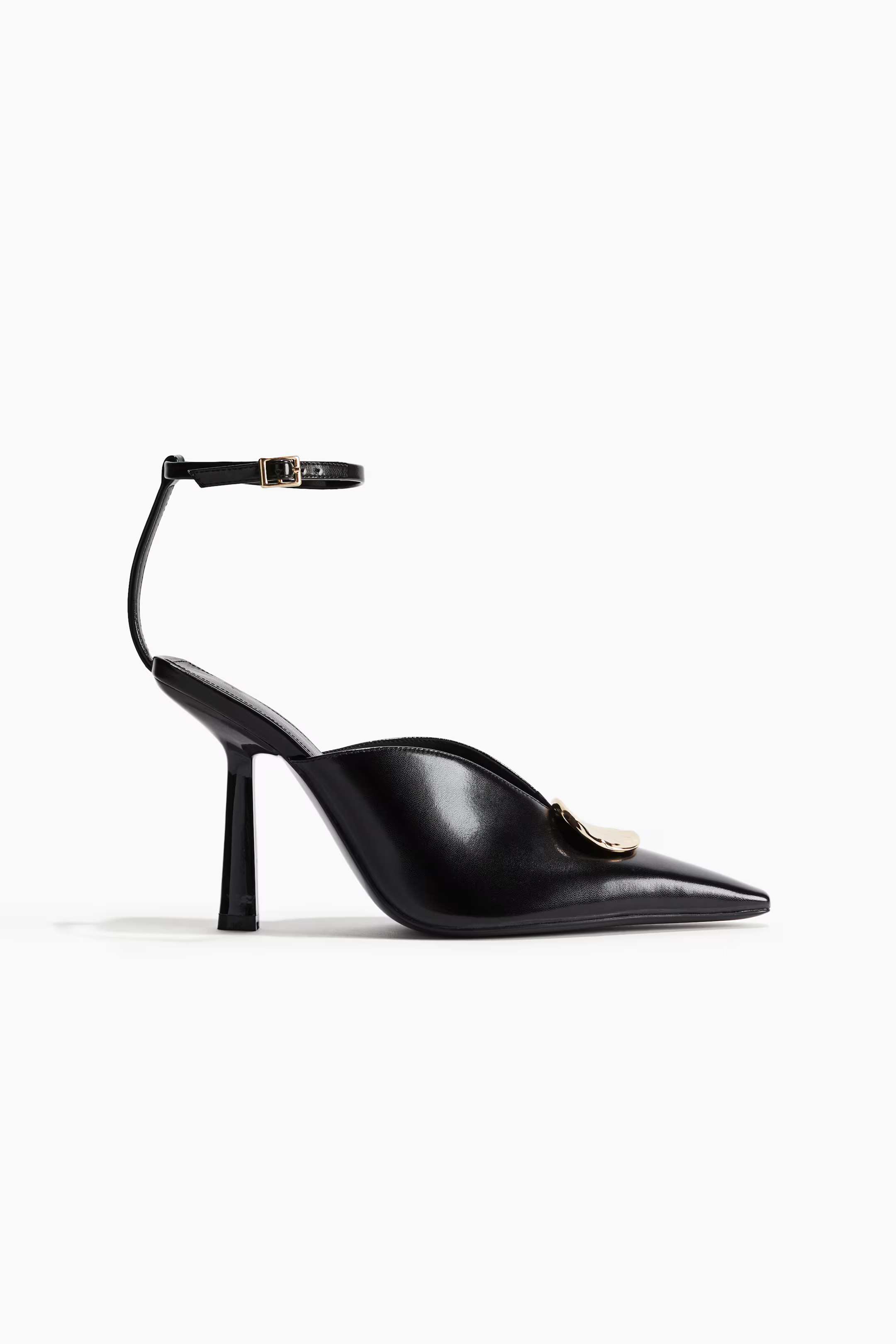 Metal-Detail Pumps - Black - Ladies | H&M CA | H&M (US + CA)