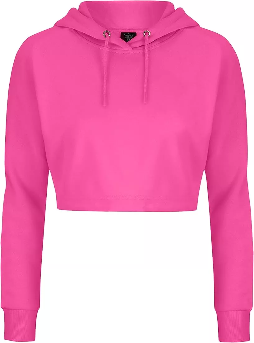 URBAN BUCK Neon Crop Top Hoodies … curated on LTK