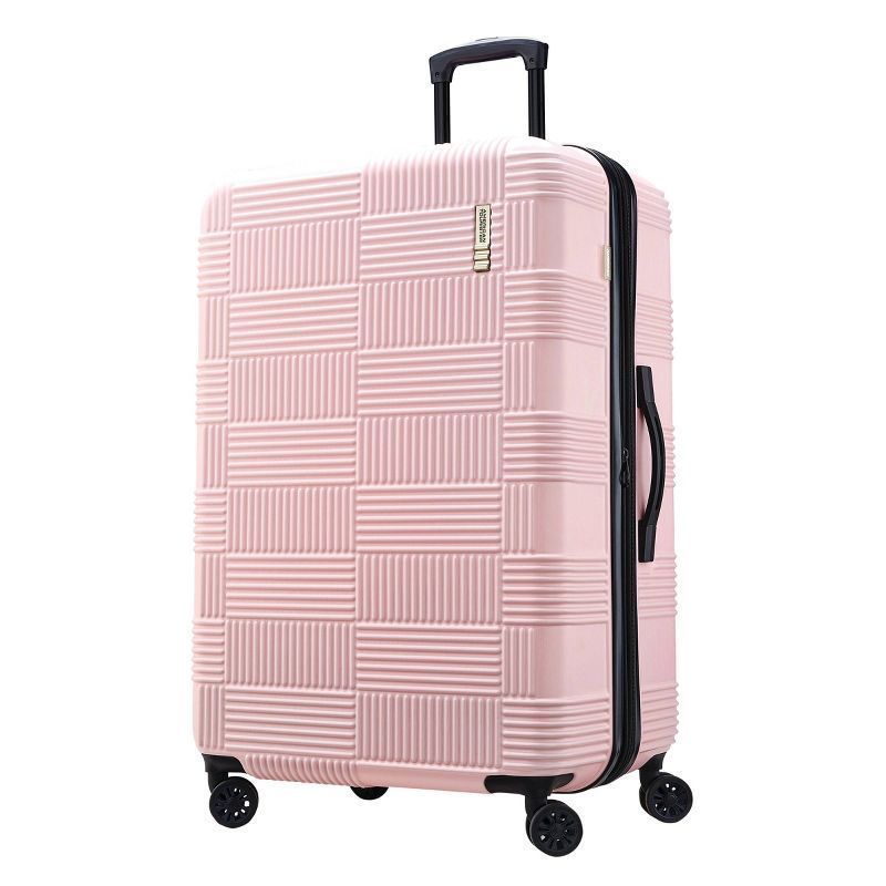 American Tourister 31" Hardside Checked Spinner Suitcase | Target