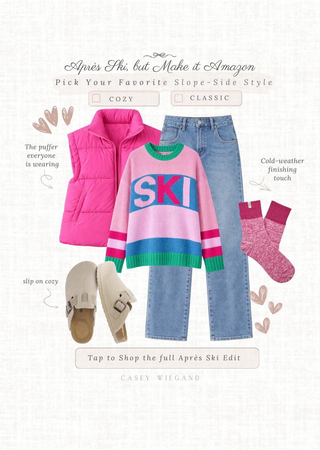 Got my ski day outfit sorted! Cozy and stylish with these picks from Amazon. #WinterStyle

#LTKootd #LTKgrwm #LTKdayinmylife