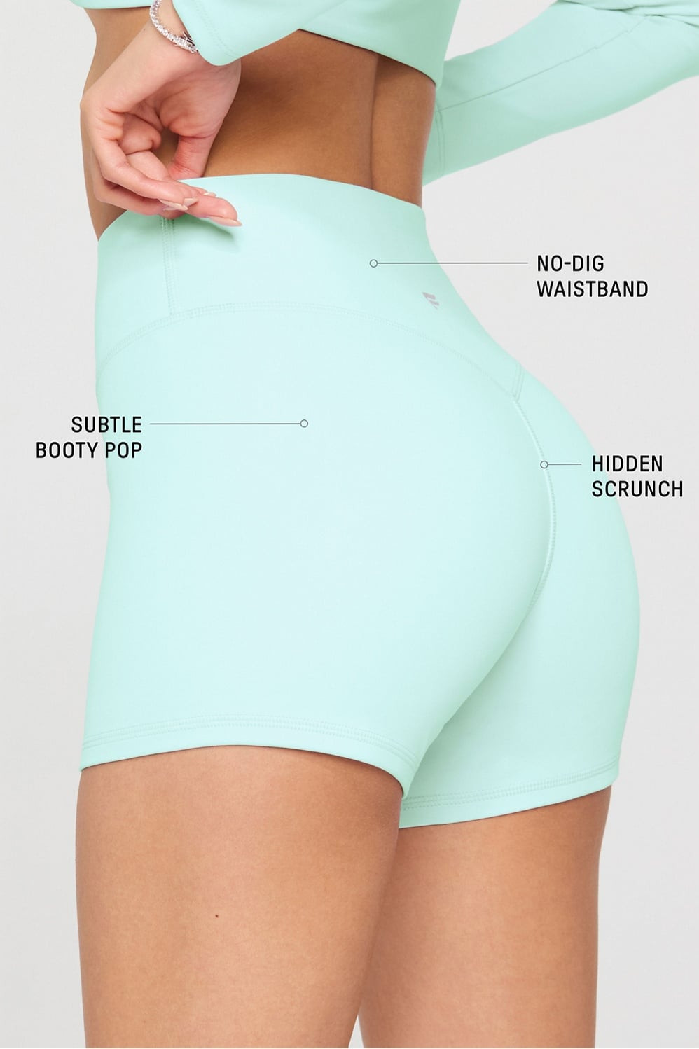 PureLuxe High-Waisted TLC Short 4" | Fabletics