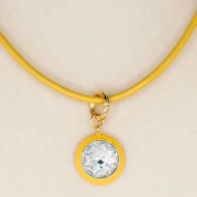 Luna Pendant Necklace - Yellow Pendant | Smith and Co. Jewel Design
