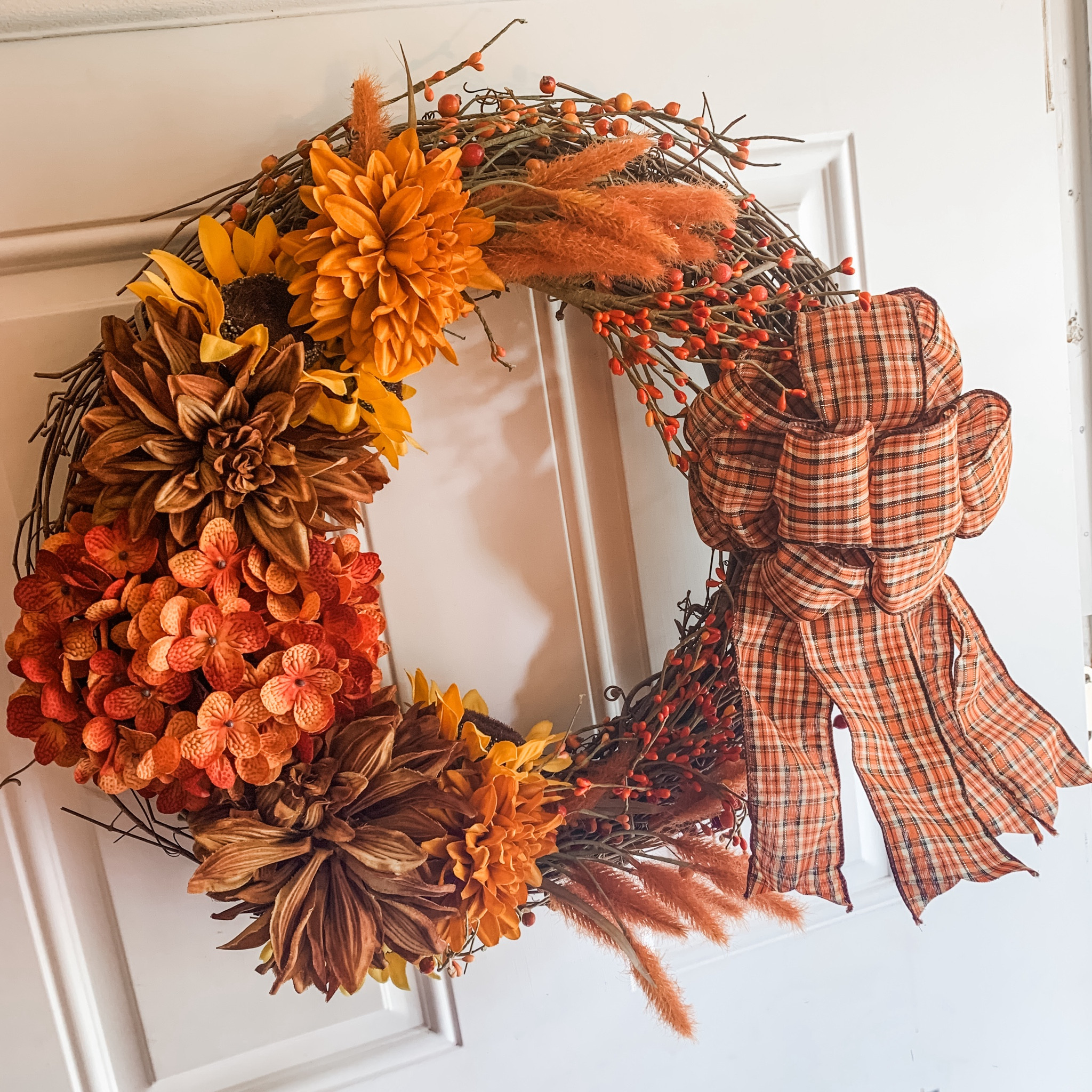 I made this wreath probably eight years ago. I try to add a new stem or two each year to keep it looking fresh, but I am so happy with how it has held up over the years! I’m sharing all the elements you need to make your own!

#LTKSeasonal #LTKFallSale #LTKHome