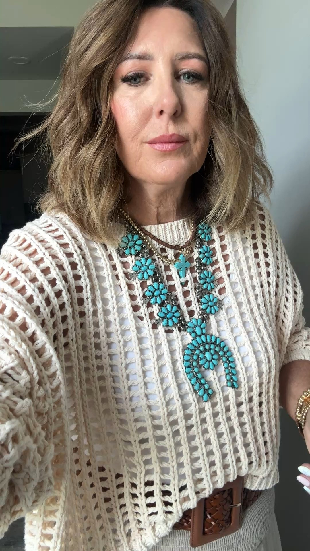 Accessories for this boho outfit!!
Turquoise for the win 
Woven belt 
The best summer shoes from vici

#LTKootd #LTKSeasonal #LTKOver40
