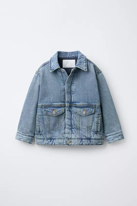 PADDED DENIM JACKET | Zara US