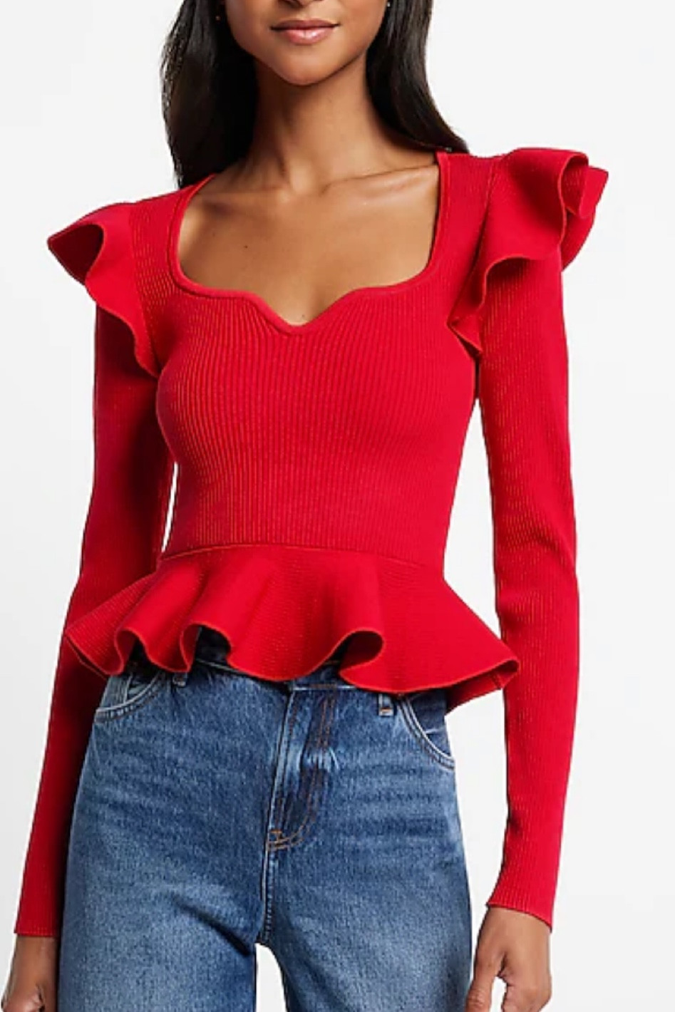 Beautiful flattering top for the holidays! On sale now! 

#LTKstyletip #LTKsalealert #LTKHoliday