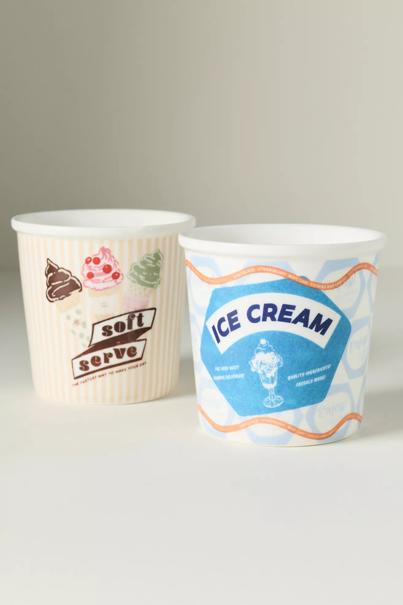 Glace Stoneware Ice Cream Pint Bowl | Anthropologie (US)