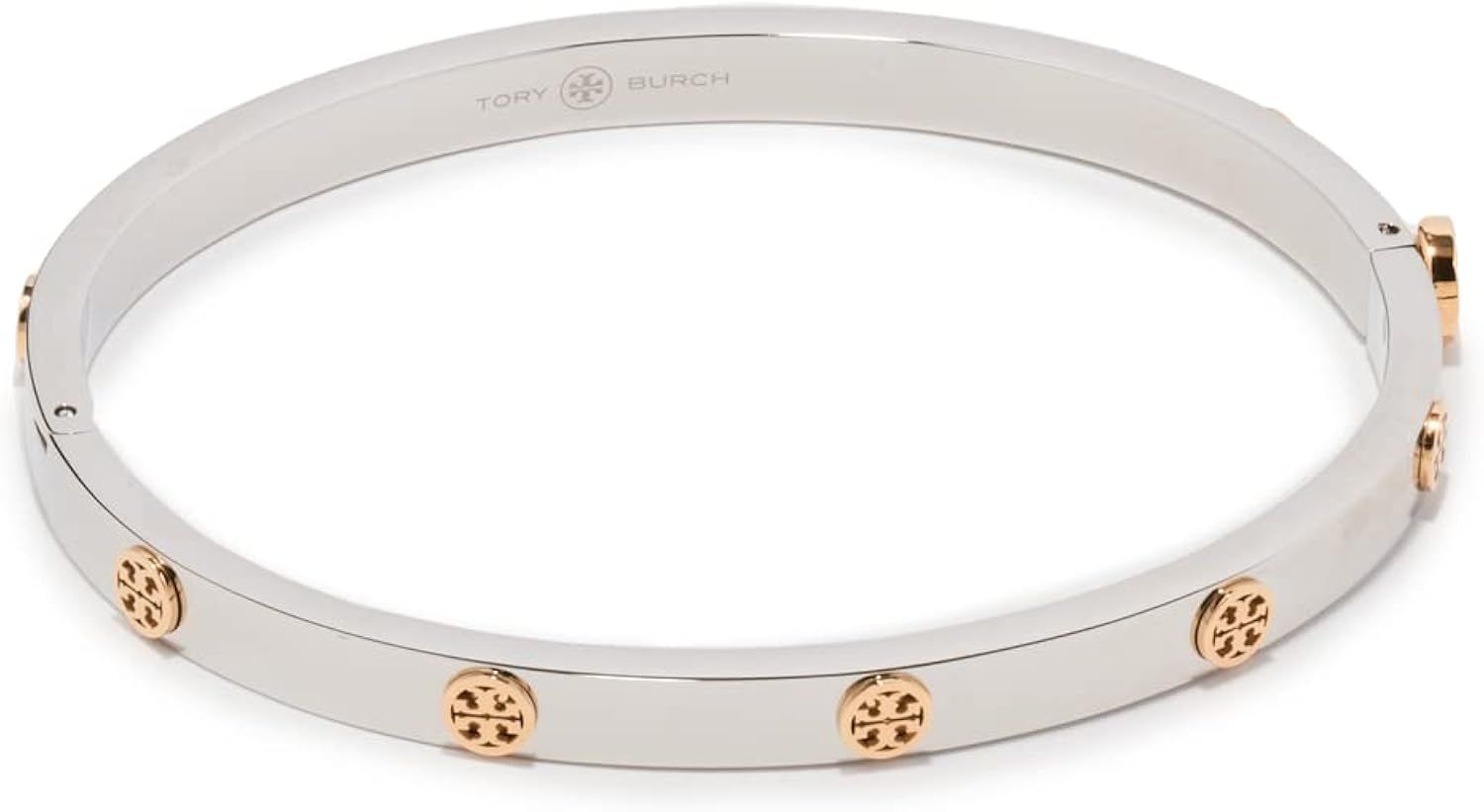 Tory Burch Women's Miller Stud 5mm Hinge Bracelet | Amazon (US)