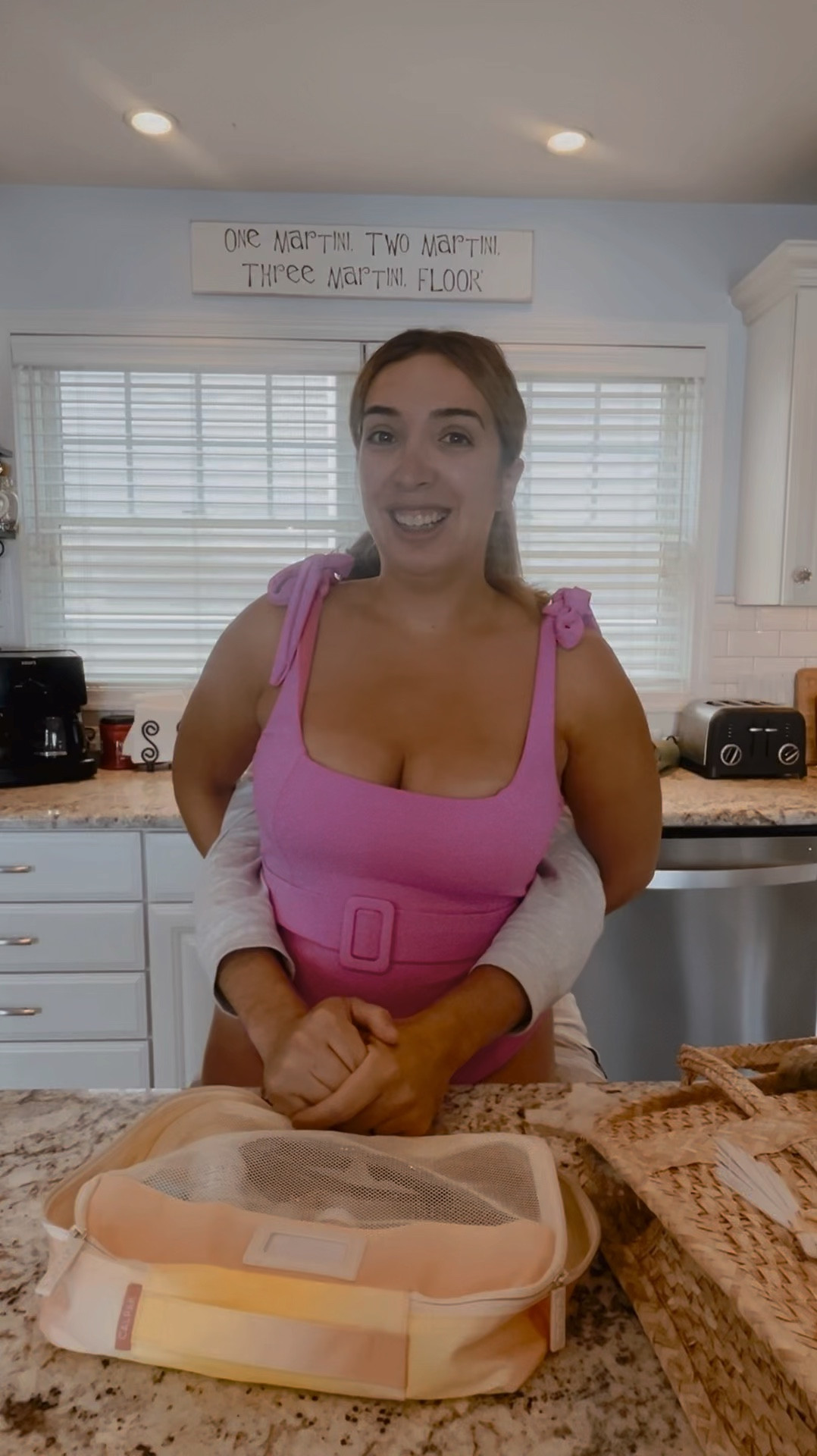 Sometimes you need a helping hand lol! Shop my suit here and the beach back items in my next post.

#LTKSwim #LTKMidsize #LTKTravel