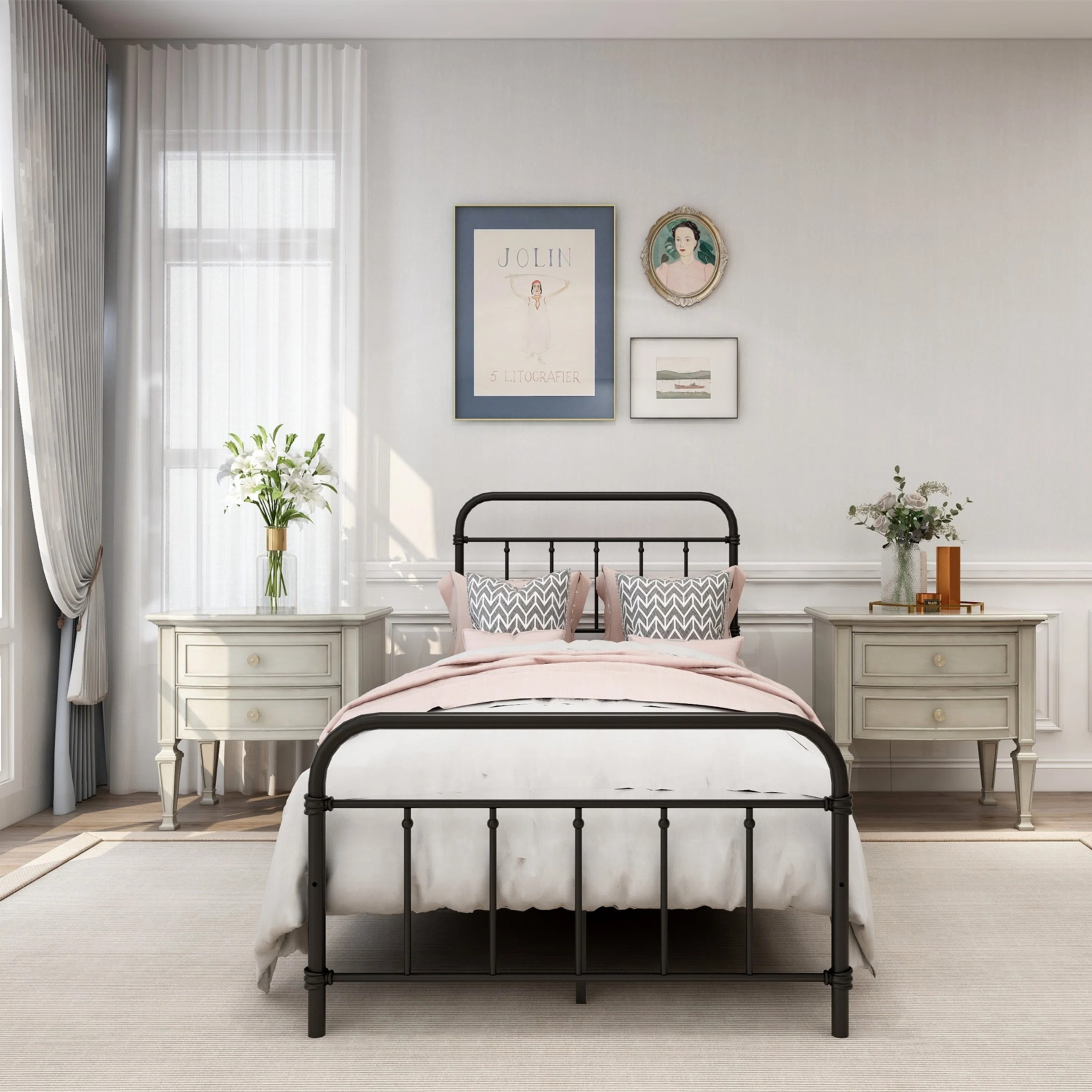 Winston Porter Colina Metal Bed & Reviews | Wayfair | Wayfair North America