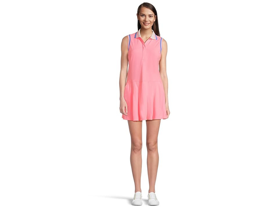 Lilly Pulitzer Jessamy Sleeveless Dress Women's Dress Sorbet Pink : MD, Nylon/Spandex | Zappos