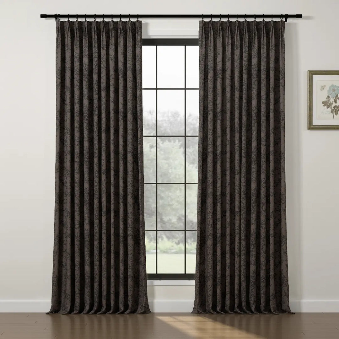 Sara Le Print Linen Drapery Pleated | TWOPAGES