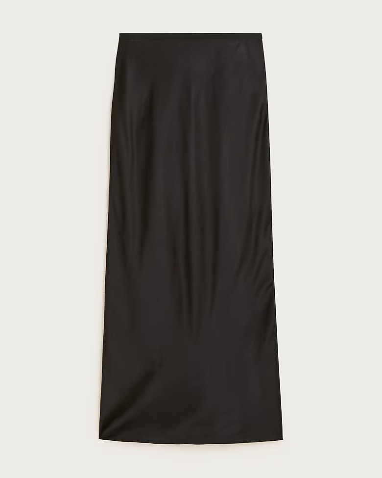 New Gwyneth slip skirt in viscose charmeuse | J. Crew US