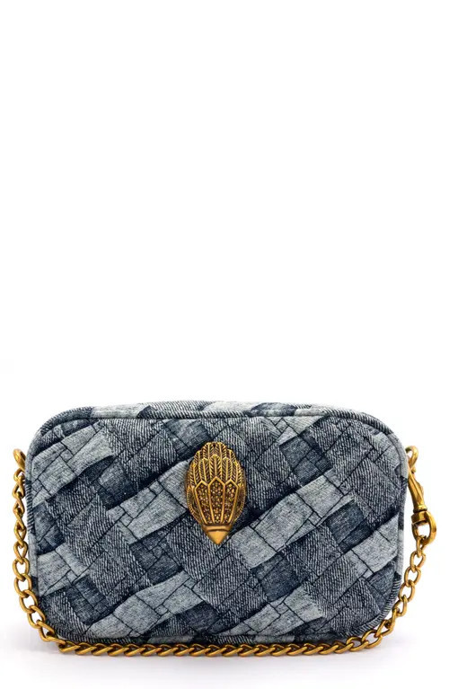 Kurt Geiger London Denim Belt Bag in Blue/Midnight at Nordstrom, Size Medium | Nordstrom