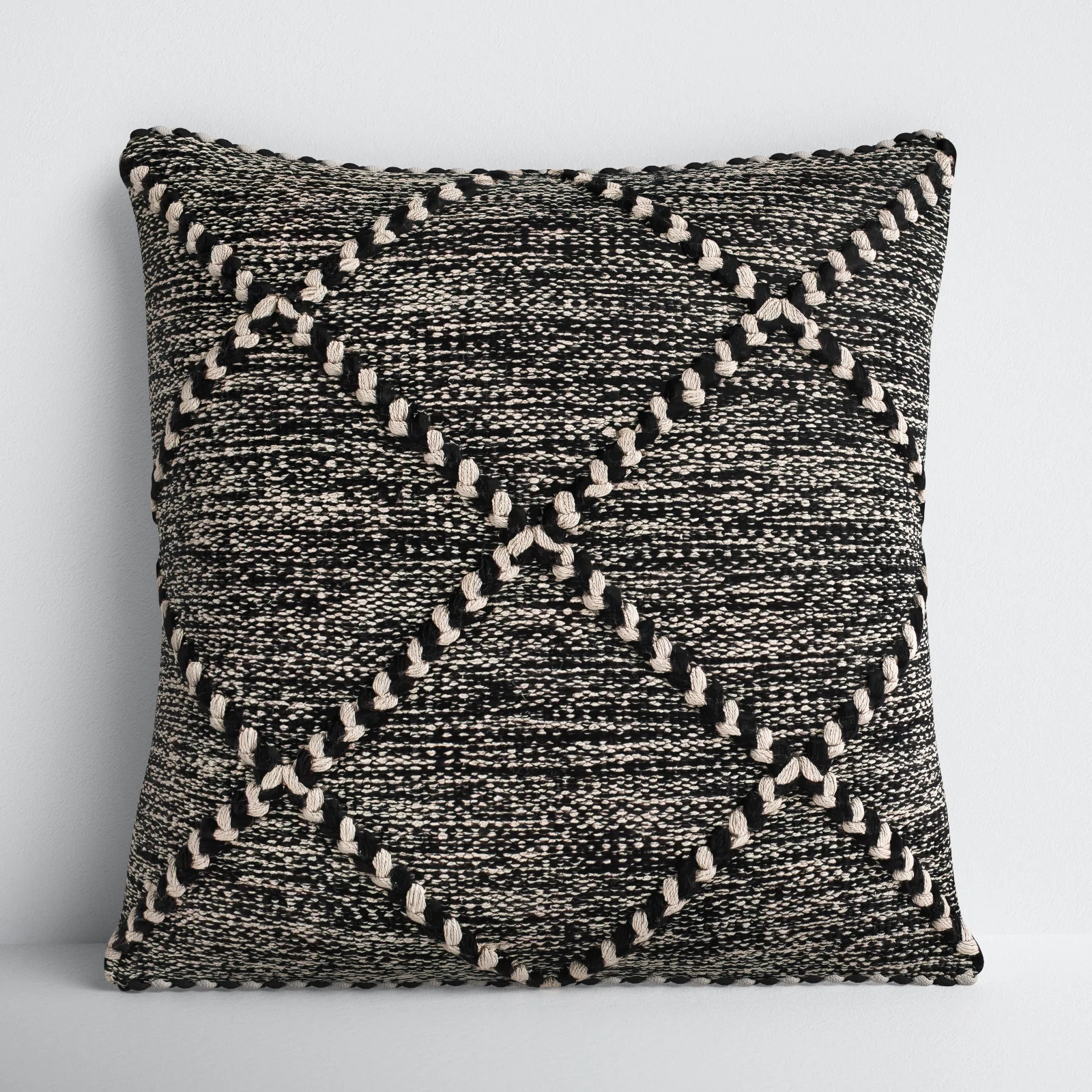 Damali Cotton Geometric 18'' Throw Pillow Cover | Wayfair North America