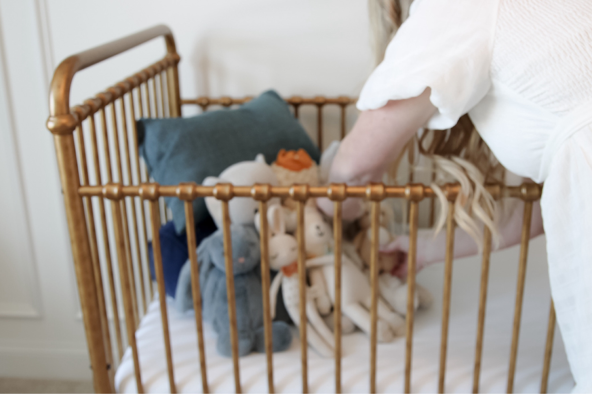 A stunning gold crib for any nursery vibe #grandmillennialnursery #boynursery #girlnursery #nurseryfurniture #nurserydecor #vintage 

#LTKKids #LTKBump #LTKBaby