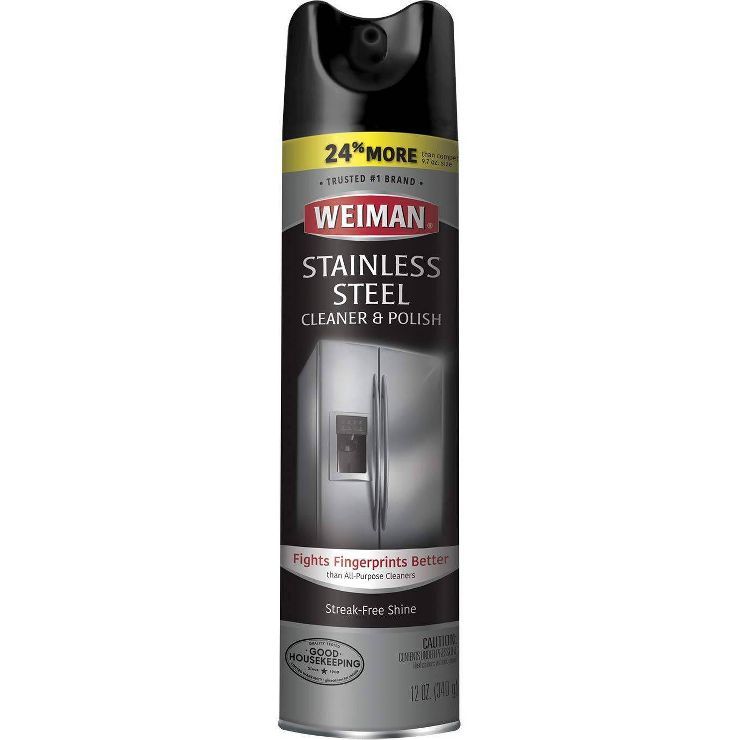 Weiman Stainless Steel Cleaner and Polish - 12 oz | Target