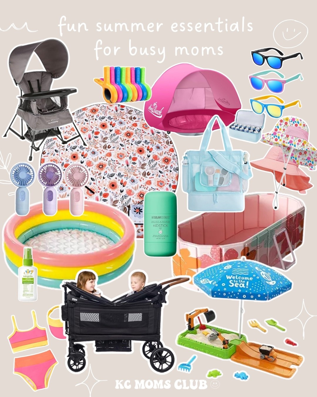 fun summer essentials for busy moms looking to make the most of outside time with kids 

#LTKBaby #LTKKids #LTKFamily