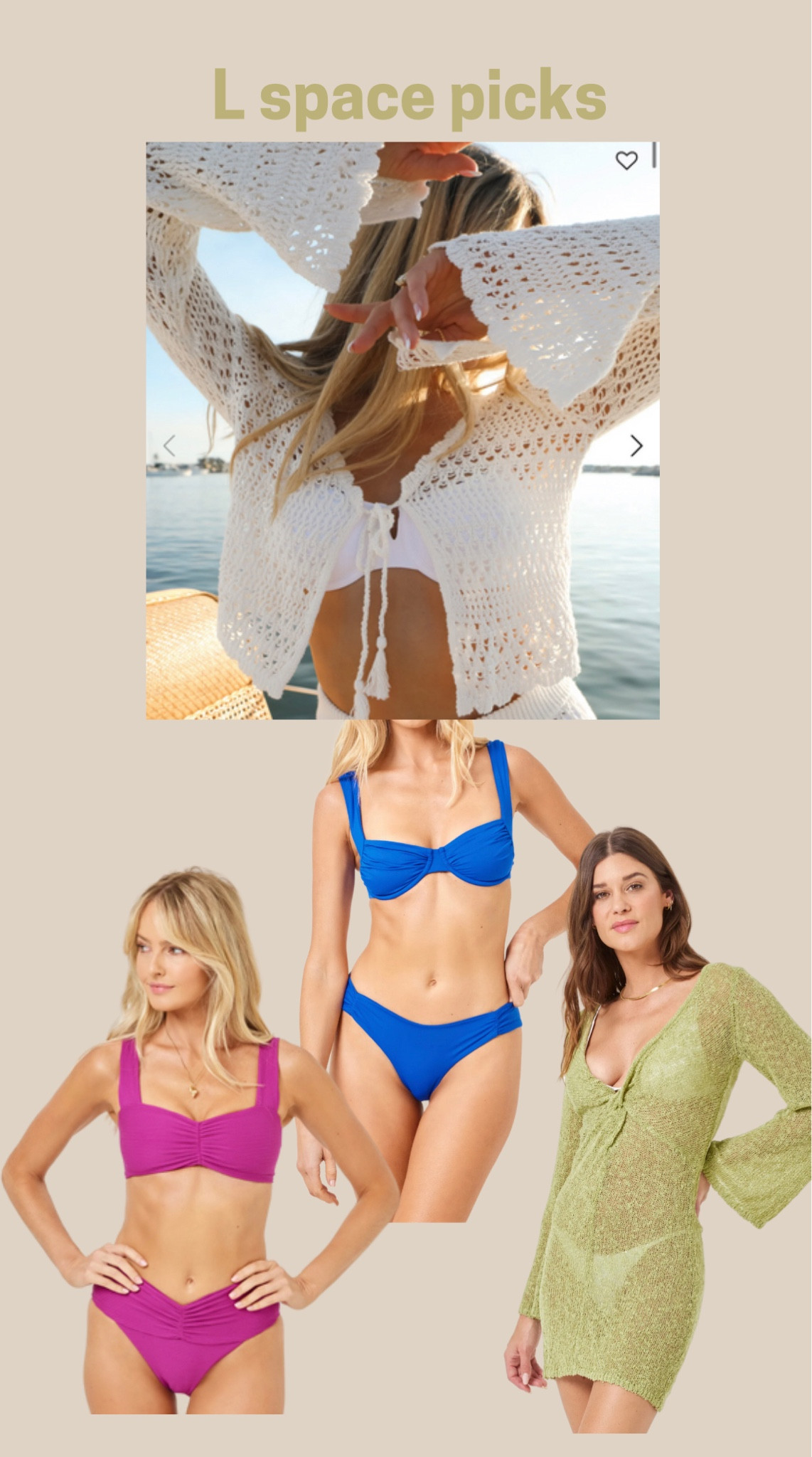 L space swim picks 

#LTKTravel #LTKSeasonal #LTKSwim