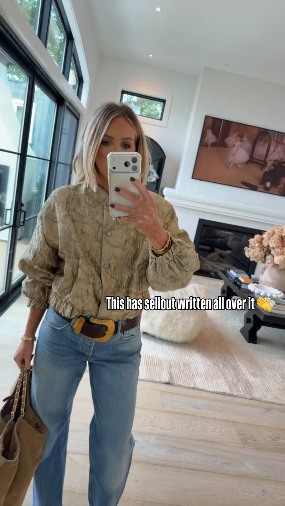 One of those jackets that’s even more amazing in person 😍 the fit and details are SO good! Wearing a medium 👏

#LTKootd #LTKdayinmylife #LTKSeasonal