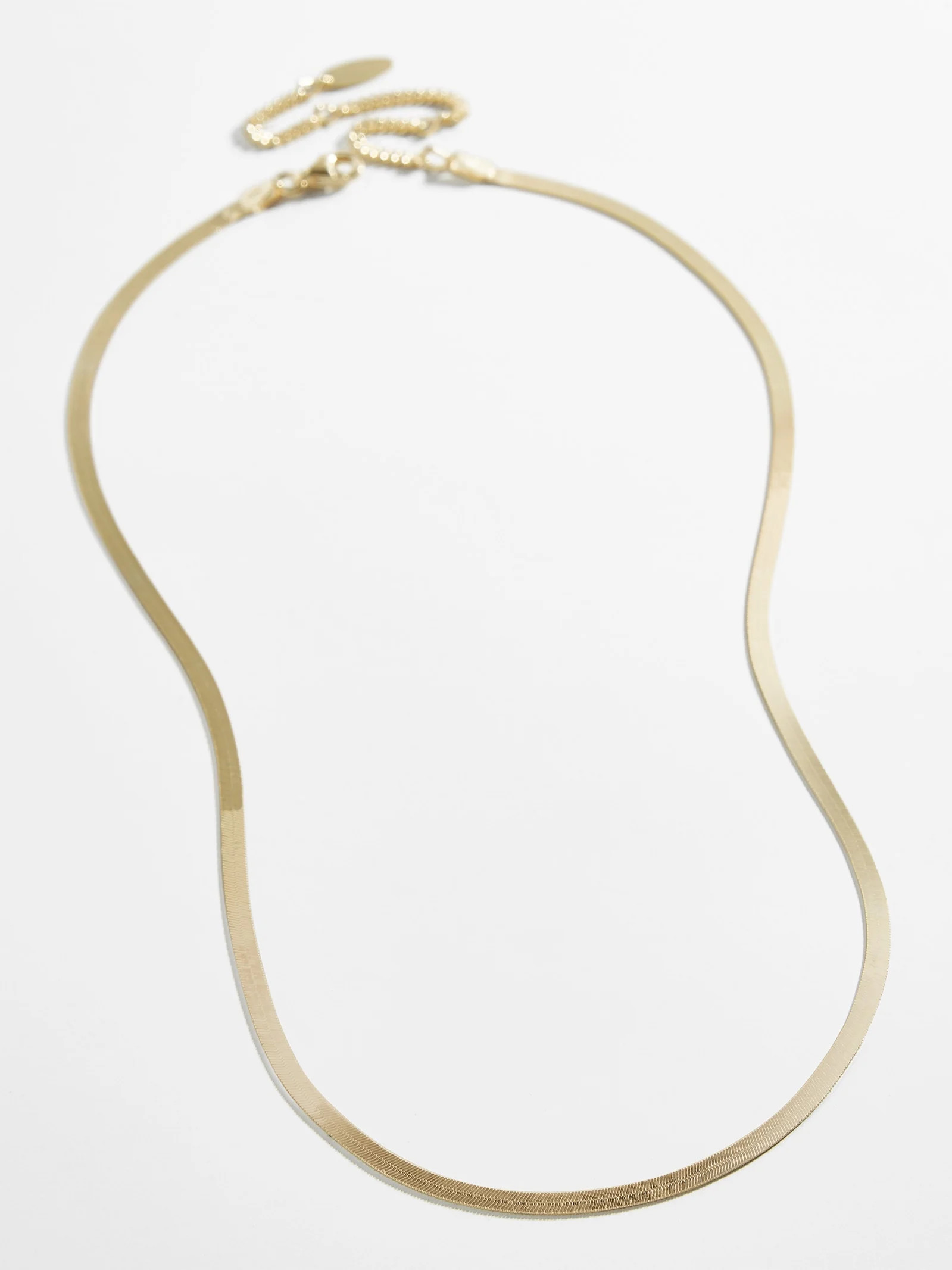 Mini Gia Necklace - 14K Gold Plated Sterling Silver | BaubleBar (US)