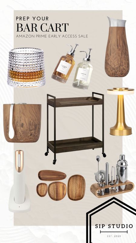 Prep your bar cart with items from the Amazon Prime Early Access Sale 🍾 

#LTKsalealert #LTKstyletip #LTKhome