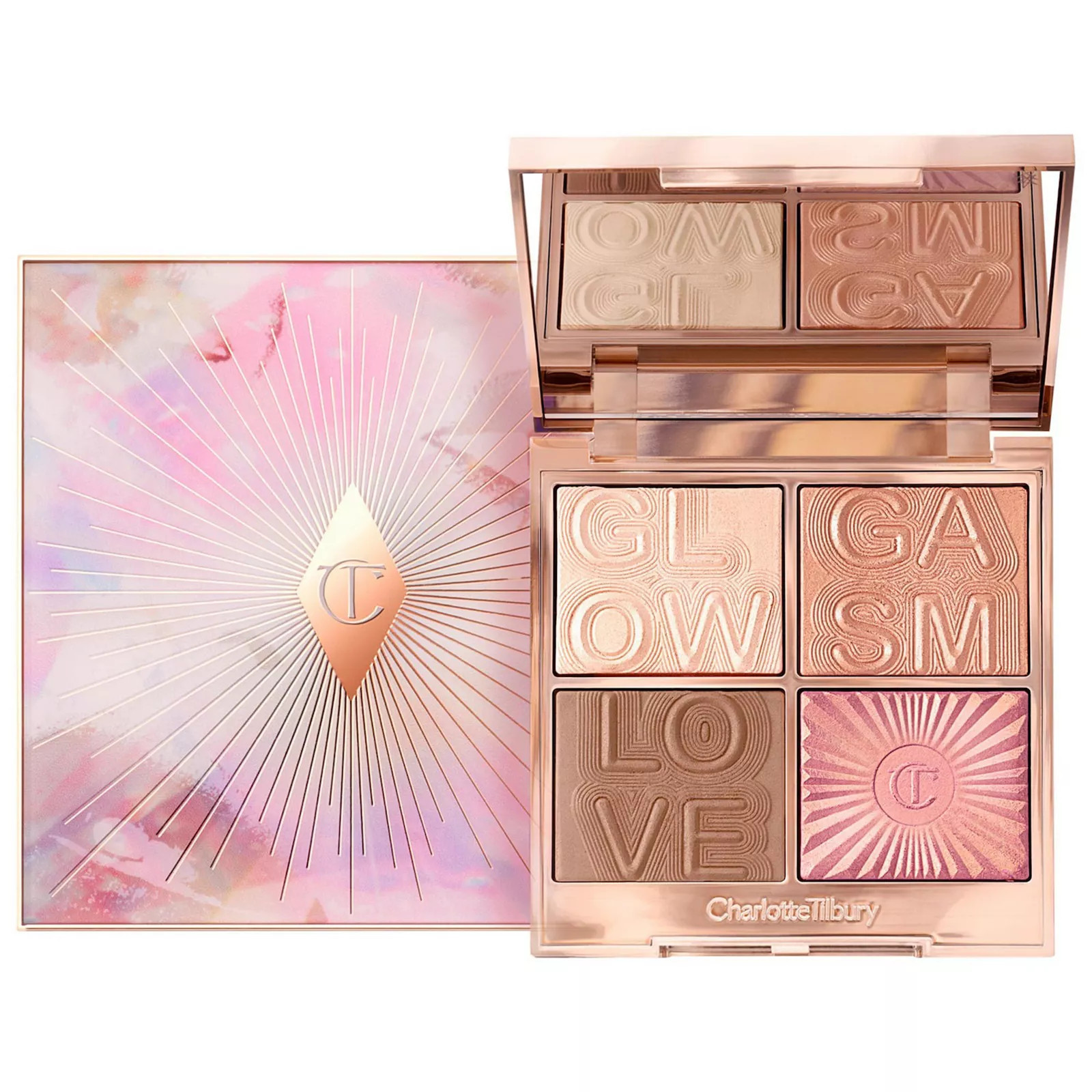 Charlotte Tilbury Glowgasm Face Palette, Size: .5 Oz, Lightgasm | Kohl's