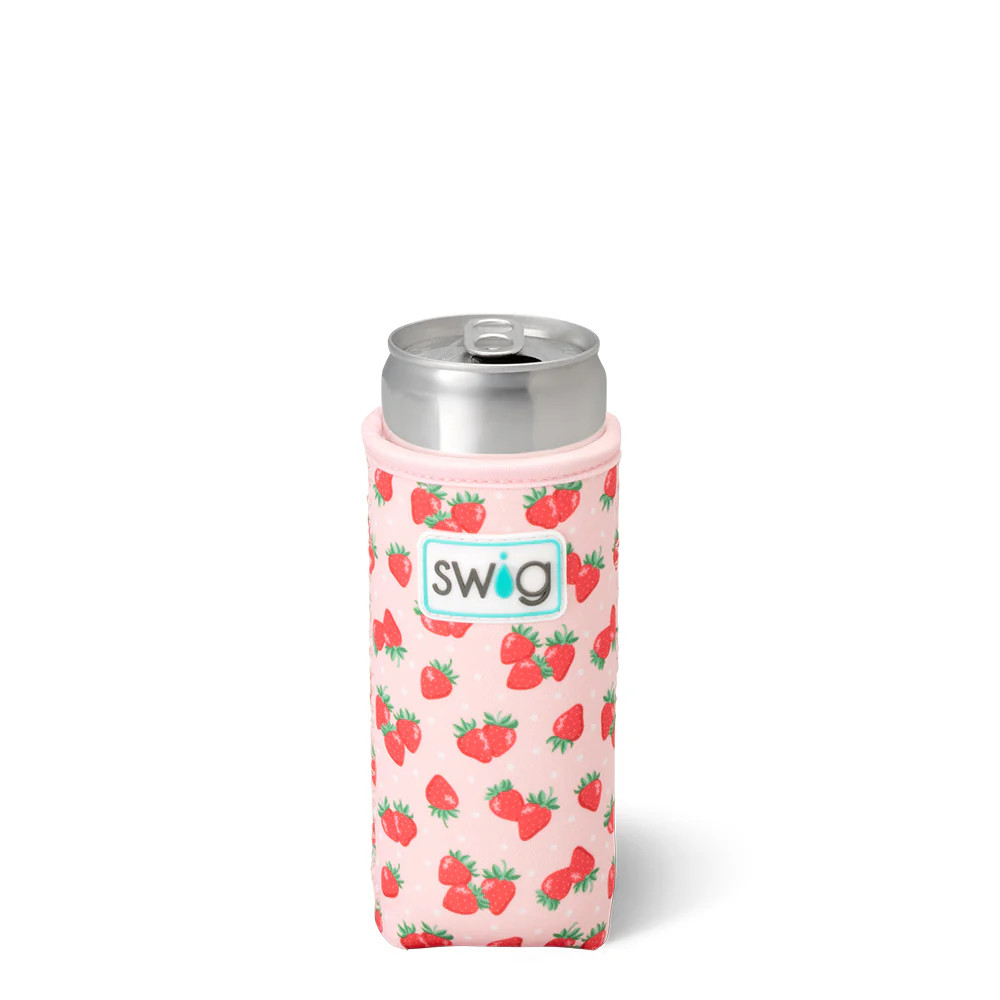 Strawberry Shortcake Slim Can Coolie | Swig Life