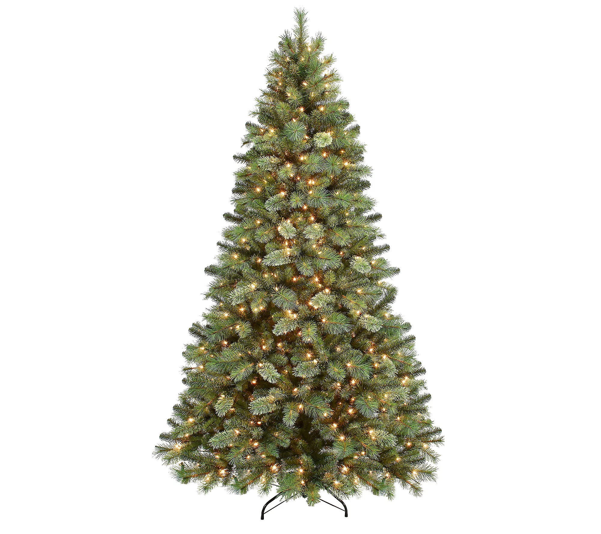 Puleo 7.5' Pre-Lit Teton Pine Artificial Christ mas Tree | QVC