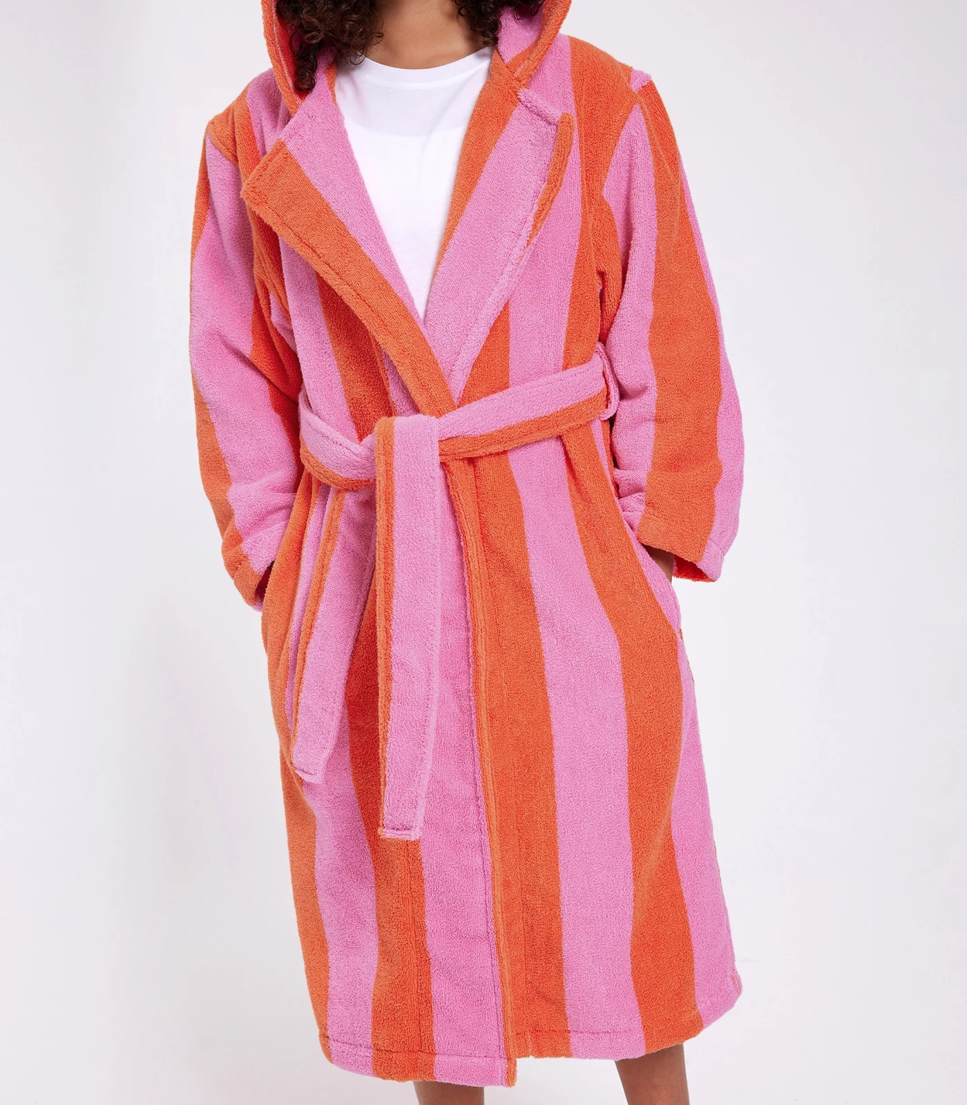 Kids Robe - Sherbet Stripes | Hommey