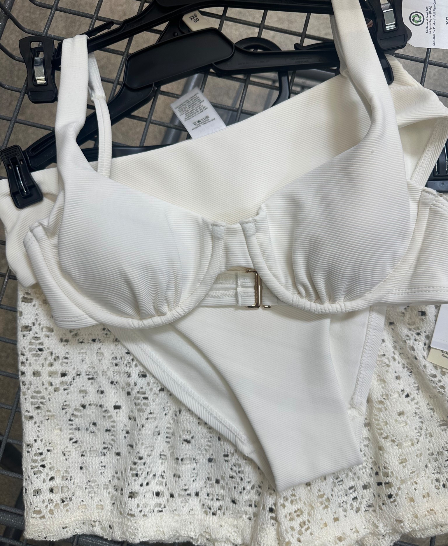 Walmart swim white underwire bikini and lace shorts for cover up. 

Time and tru swim 
Underwire bikini 
Bikini 
Walmart fashion 
Swim
Beach day 
Travel 
Vacation 
Luxury 
Resort wear 
Outfit idea 
Ootd 
Summer 
Swim cover up 
Pool outfit 
Poolside 
Pool day 
4th of July 
Memorial Day 
Bbq 


#LTKSwim #LTKTravel #LTKSaleAlert