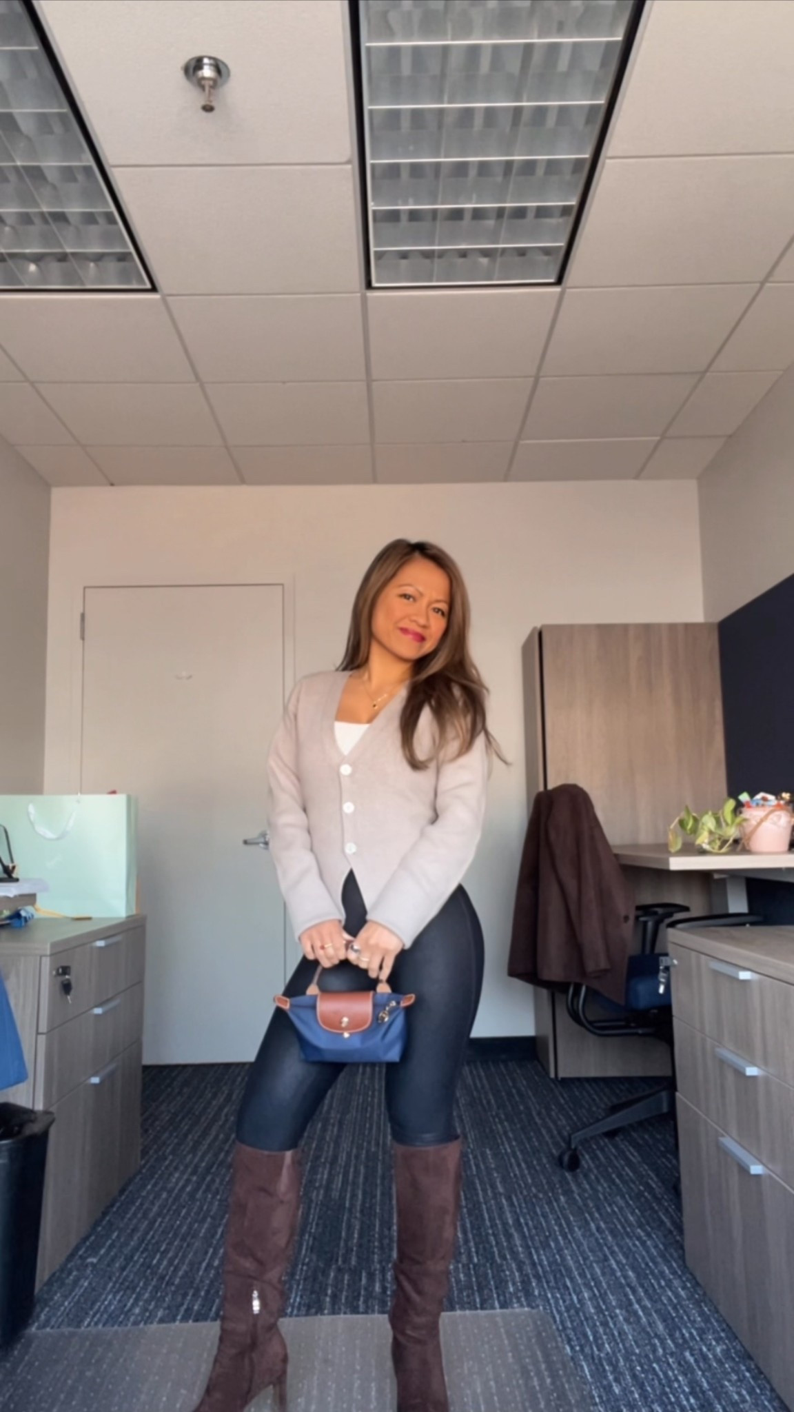 Leggings and boots - winter uniform 

#LTKgrwm #LTKPetite