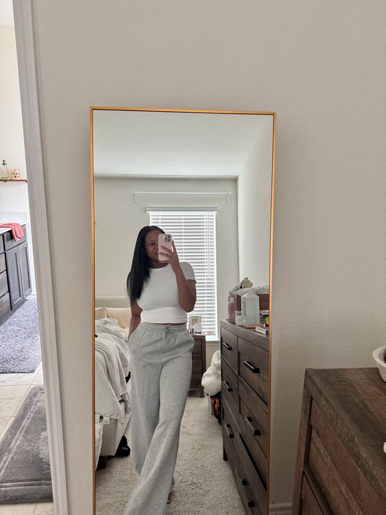 The perfect pair of sweats do exist. 

Super comfy and flattering! Wearing an XS, sized down cause I didn’t want them to be super long on me. 

Comfy outfit | loungewear | athleisure | errands outfit | mom outfit | on the go | sweatpants outfit 

#LTKFindsUnder50 #LTKStyleTip #LTKPetite