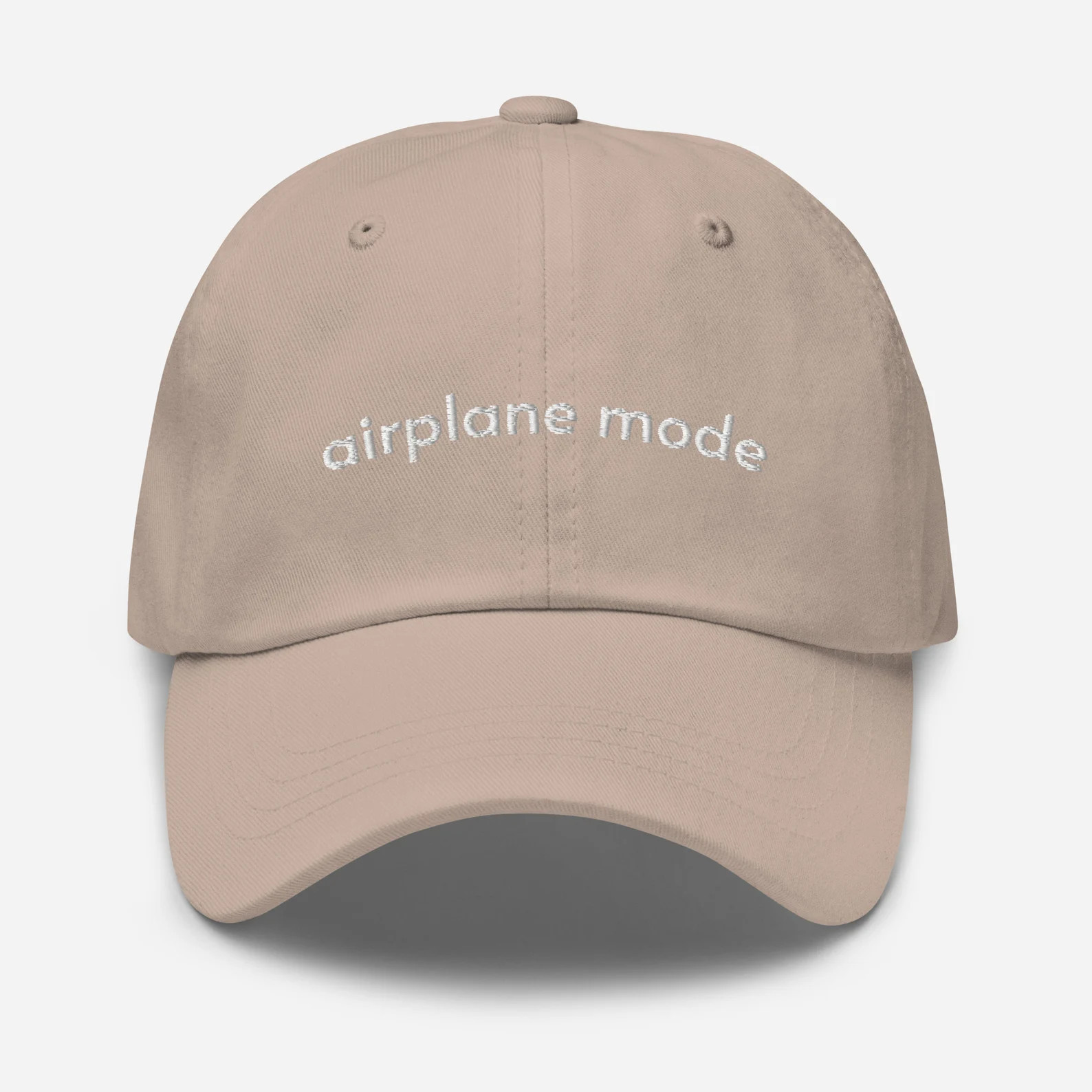 Airplane Mode Embroidered Dad Hat - Etsy | Etsy (US)