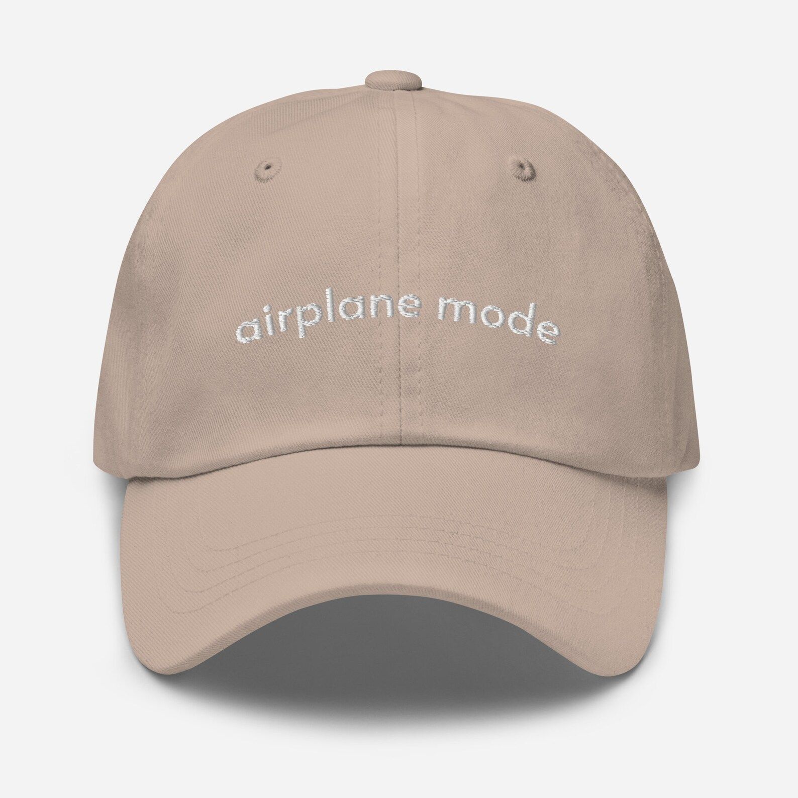 Airplane Mode Embroidered Dad Hat - Etsy | Etsy (US)
