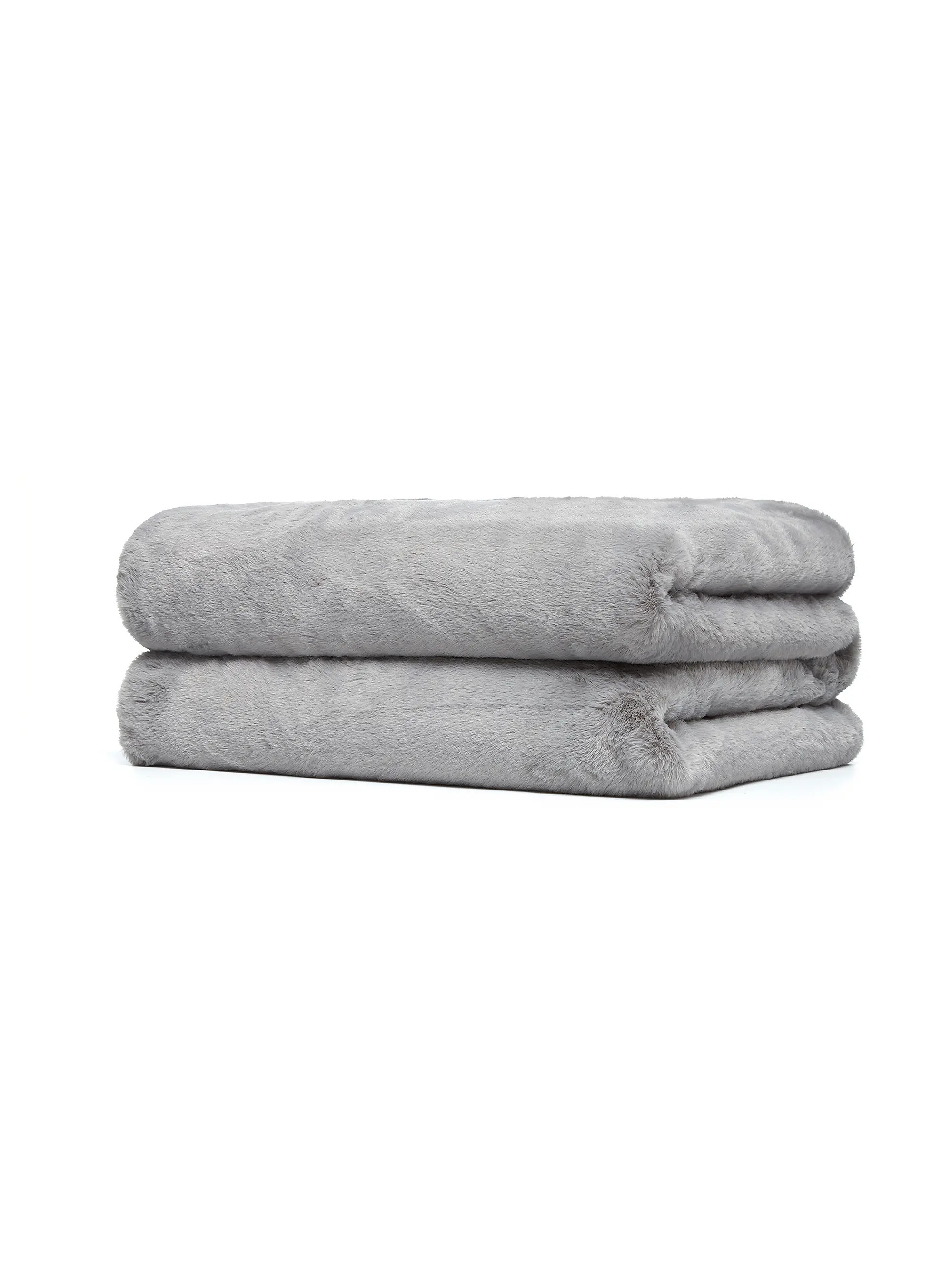 Brady Double-Sided Pluche Blanket | Saks Fifth Avenue