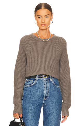 John & Jenn by Line Jax Sweater in Heather Grey from Revolve.com | Revolve Clothing (Global)