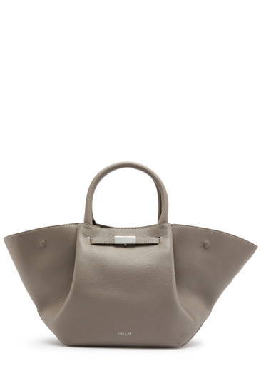 New York Midi leather tote | Harvey Nichols