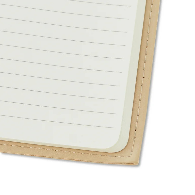 Pen+Gear Simulated Suede Journal, Dusky Taupe, 4.5" x 8.2", 80 Ruled Pages | Walmart (US)